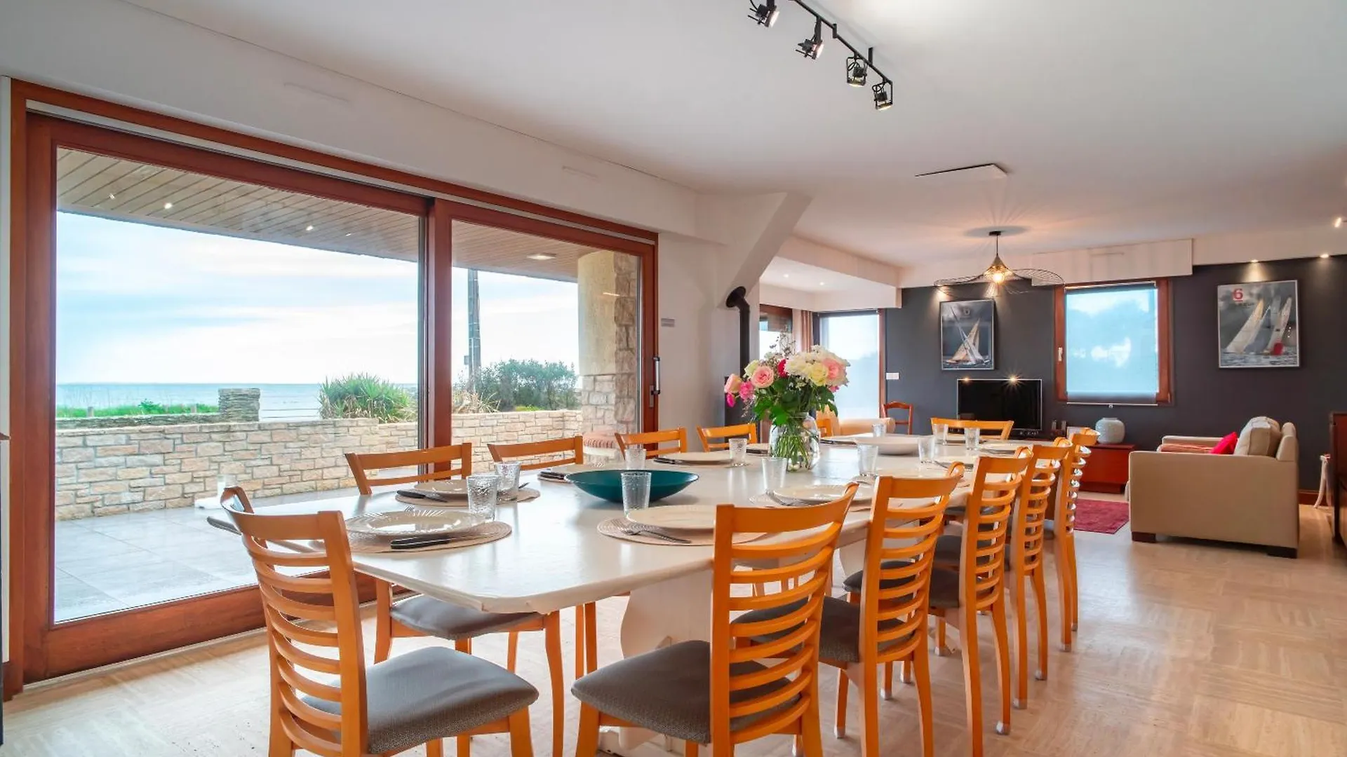 Villa St Jacques - Vue Mer Avec Grand Jardin Sarzeau Nyaraló